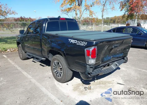 2020 Toyota Tacoma Trd Sport из США, поврежденный, VIN 3TYSZ5AN8LT000047